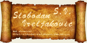 Slobodan Vreljaković vizit kartica